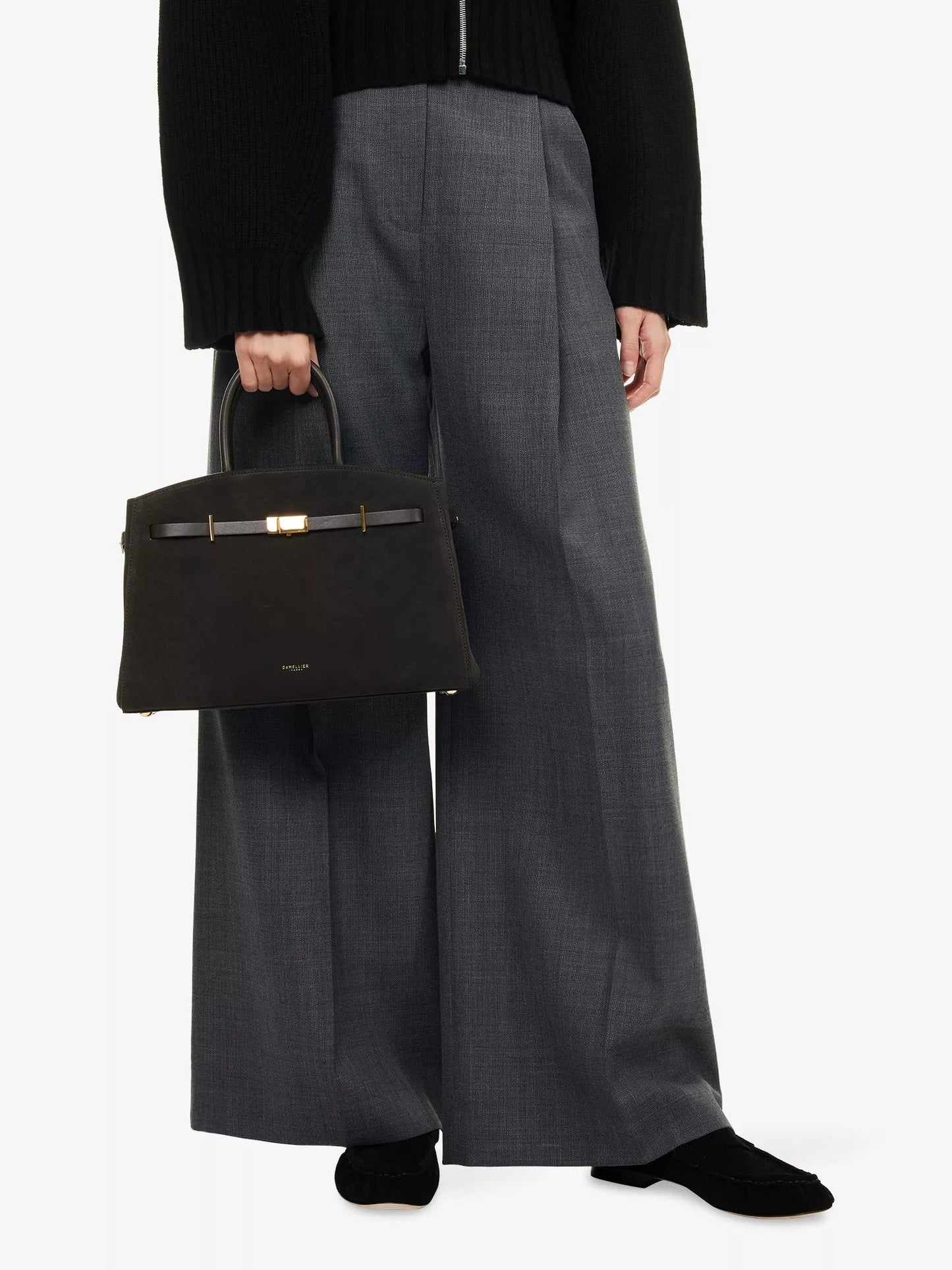 Amélisse - Sac à main en cuir midi élégant
