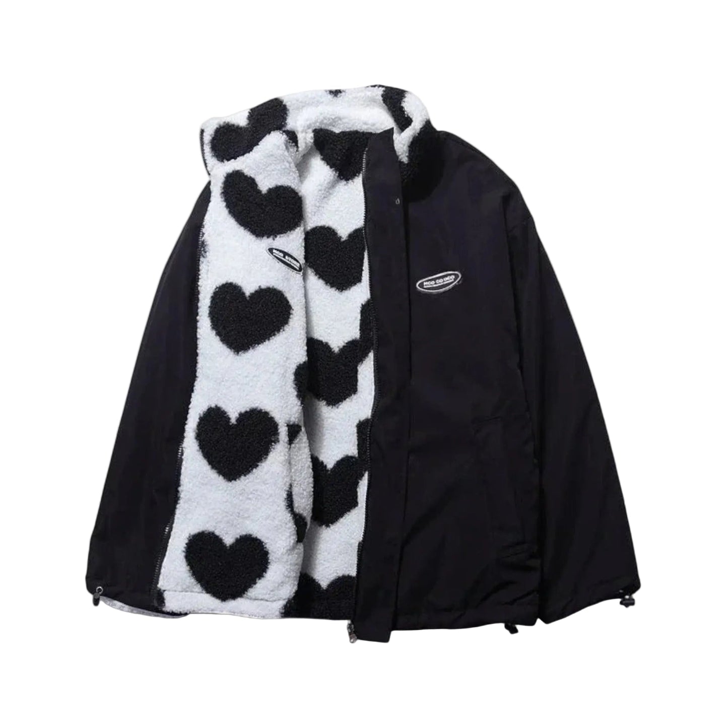 Sommerfeld | Veste réversible en forme de cœur