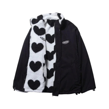 Sommerfeld | Veste réversible en forme de cœur