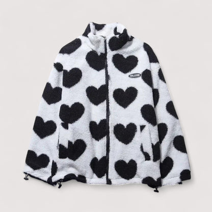 Sommerfeld | Veste réversible en forme de cœur