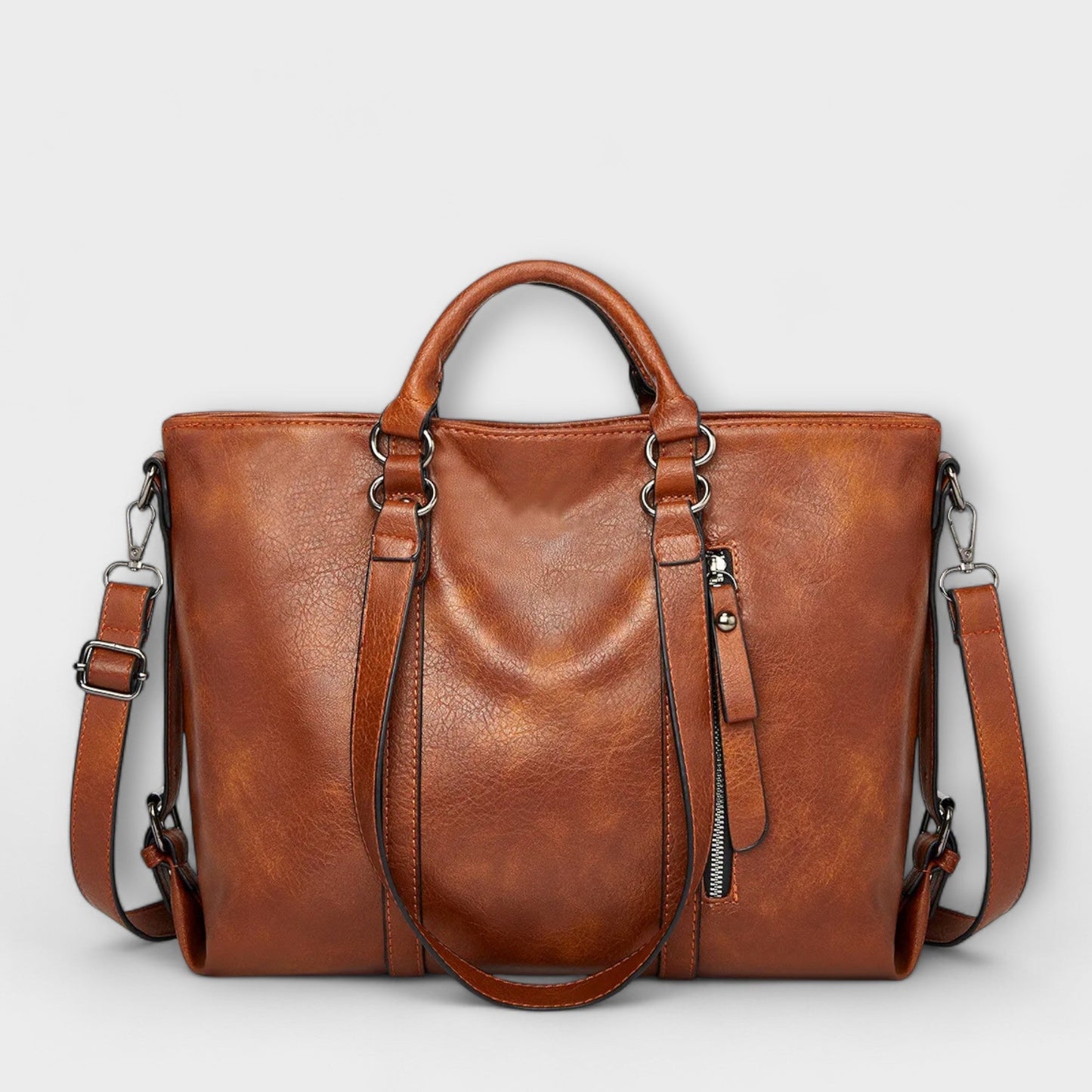 Olívia - Grand Sac à Main en Cuir