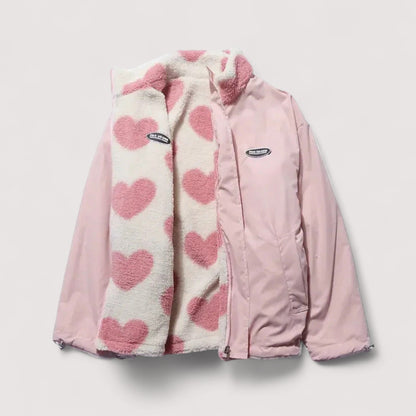 Sommerfeld | Veste réversible en forme de cœur
