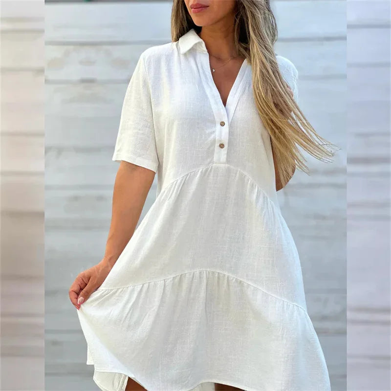 Beverly™ | Robe élégante pour femmes à col en V