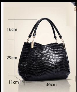 Lusso Milano - Sac à main en crocodile