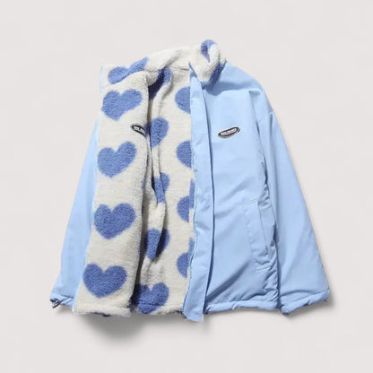 Sommerfeld | Veste réversible en forme de cœur