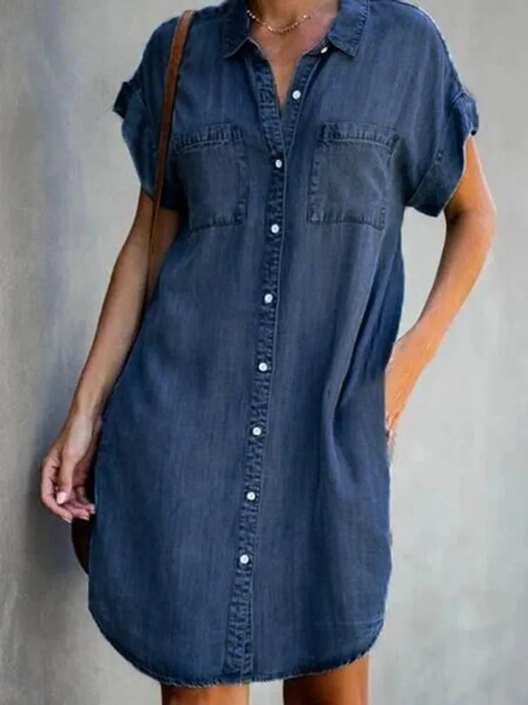 Theresa™ | Robe d'été en denim