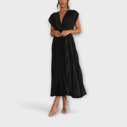 Maria | Robe plissée élégante