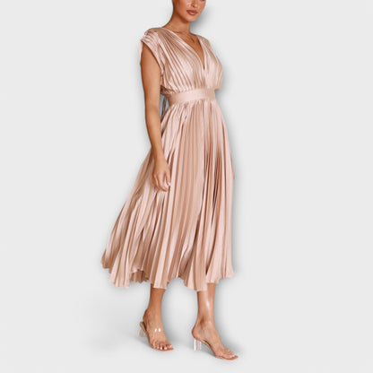 Maria | Robe plissée élégante