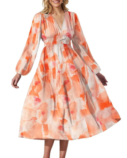 Celine | Robe femme avec motif floral