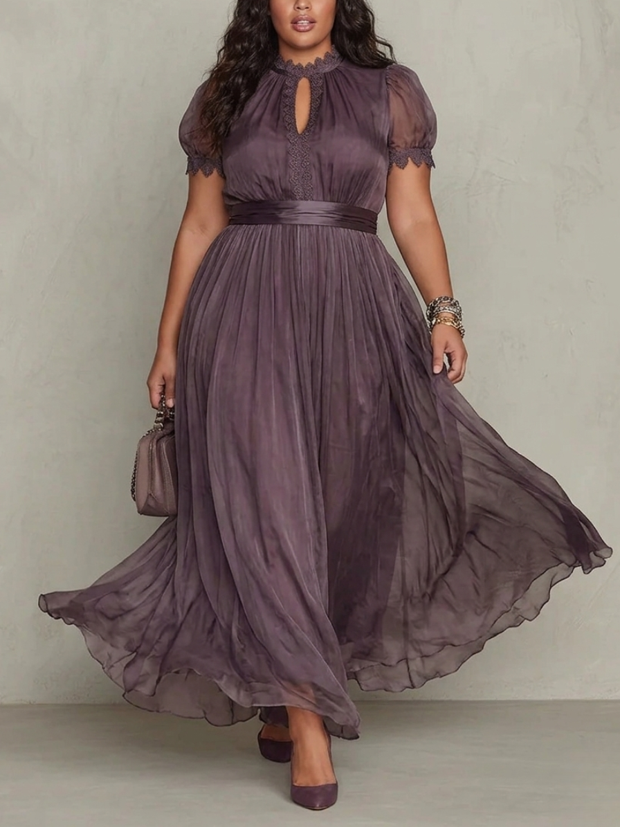 MARILYN™ - ROBE MAXI D'ÉTÉ ÉLÉGANTE À RUCHÉS