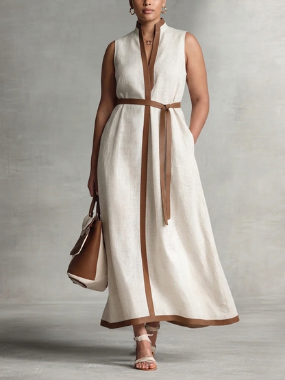 SUZANNE™ - ROBE MAXI D'ÉTÉ ÉLÉGANTE À ENCOLURE EN V