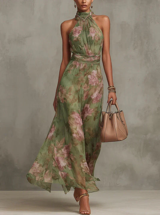 SERENA™ - ROBE MAXI FLEURIE ÉLÉGANTE