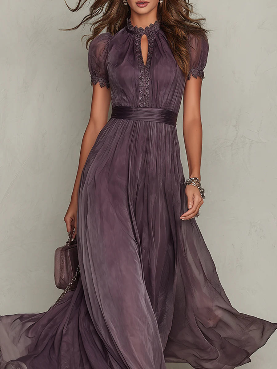 MARILYN™ - ROBE MAXI D'ÉTÉ ÉLÉGANTE À RUCHÉS