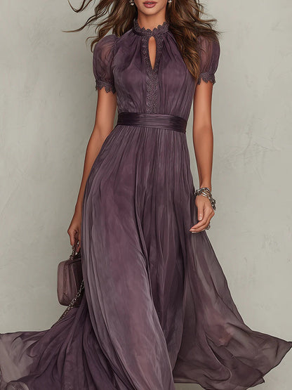 MARILYN™ - ROBE MAXI D'ÉTÉ ÉLÉGANTE À RUCHÉS