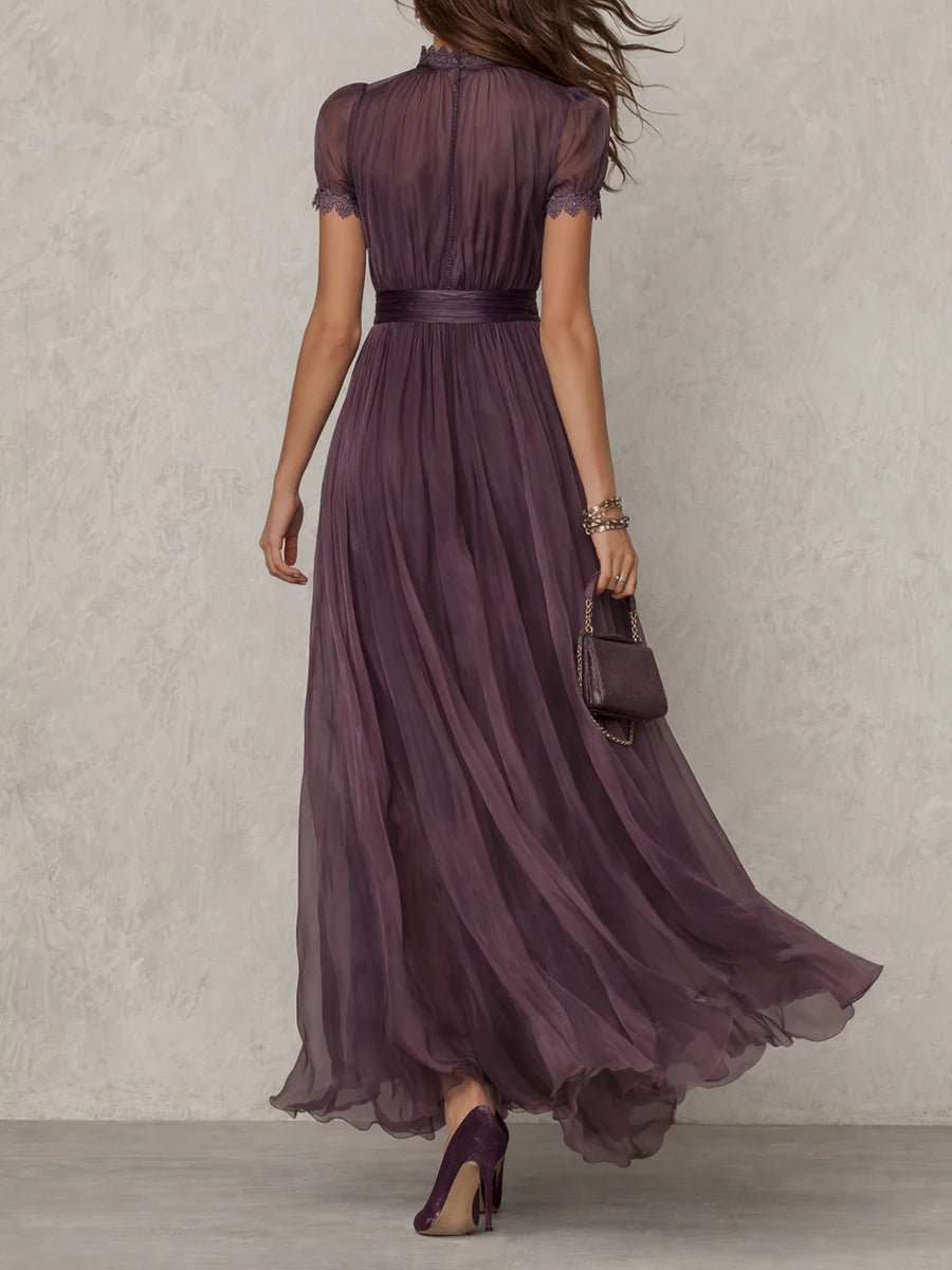 MARILYN™ - ROBE MAXI D'ÉTÉ ÉLÉGANTE À RUCHÉS
