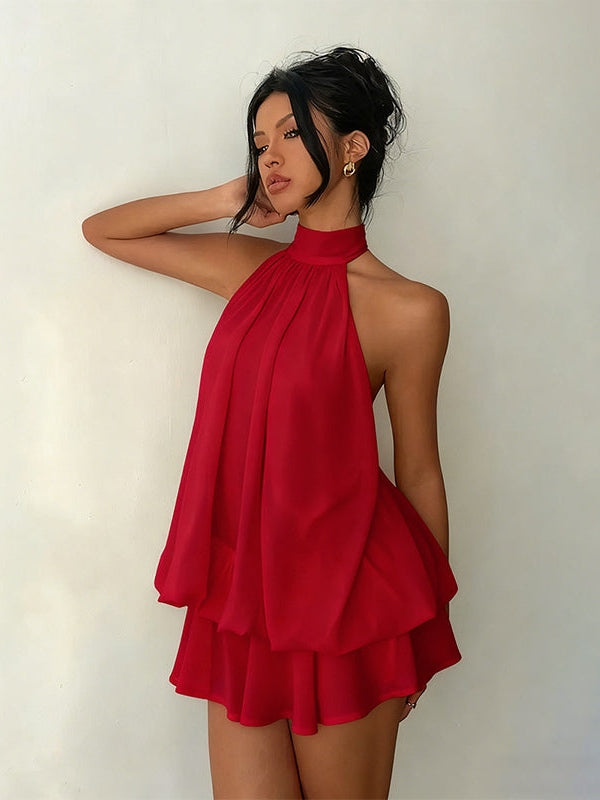 Plume | Mini Robe Légère et Flottante à Superpositions