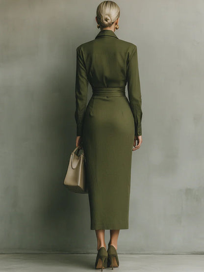 Caterina | Robe maxi élégante et ajustée