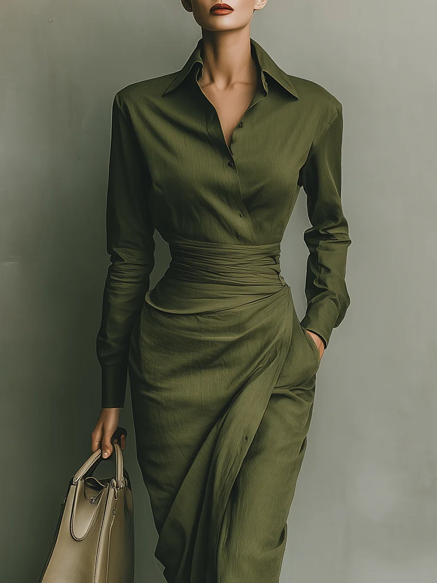 Caterina | Robe maxi élégante et ajustée