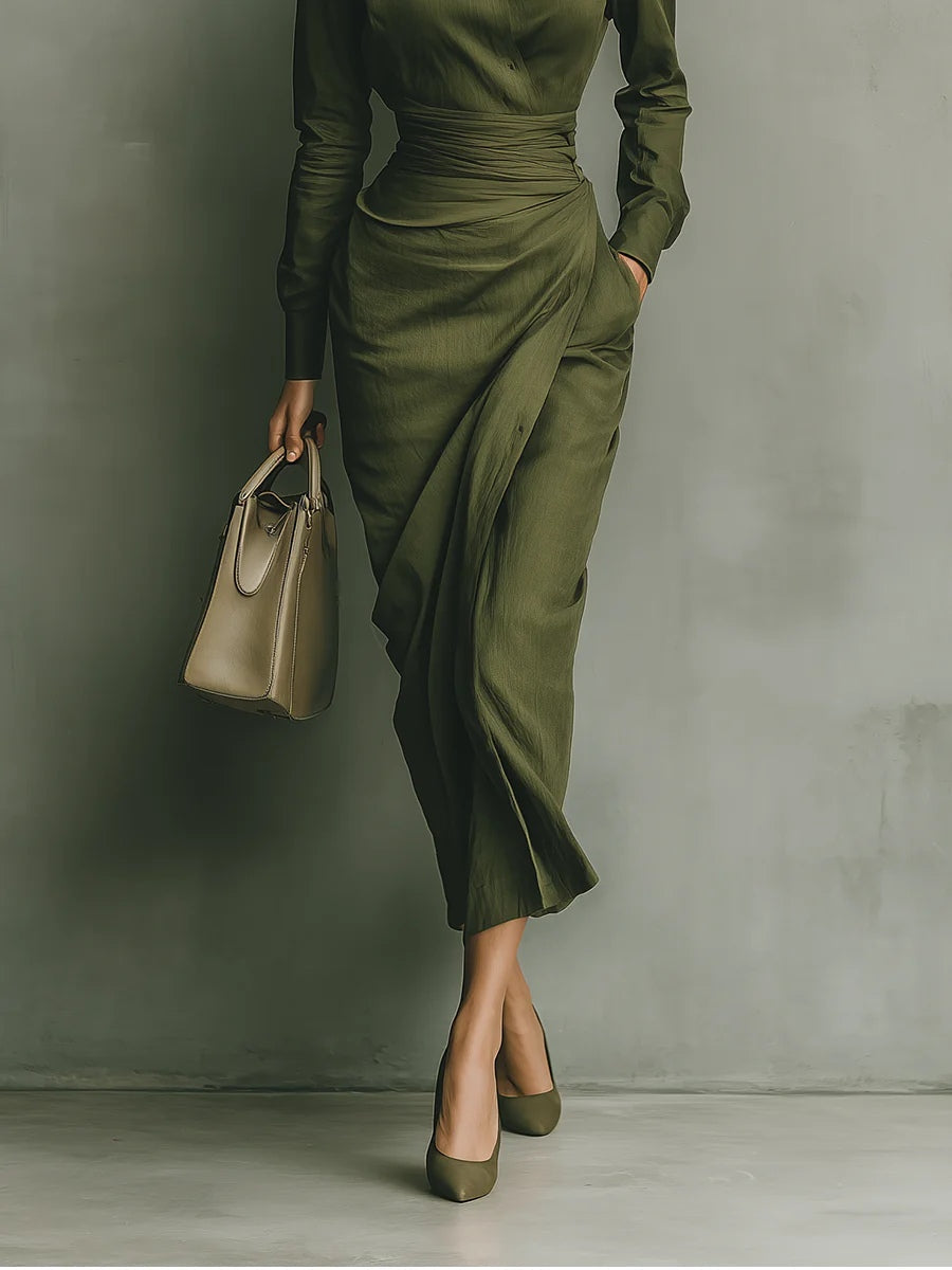 Caterina | Robe maxi élégante et ajustée