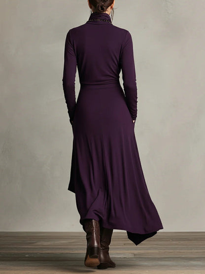 Malva | High Neck Maxi Dress