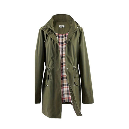 Carlotta Veste de Pluie 3-en-1 – Imperméable avec Capuche Amovible