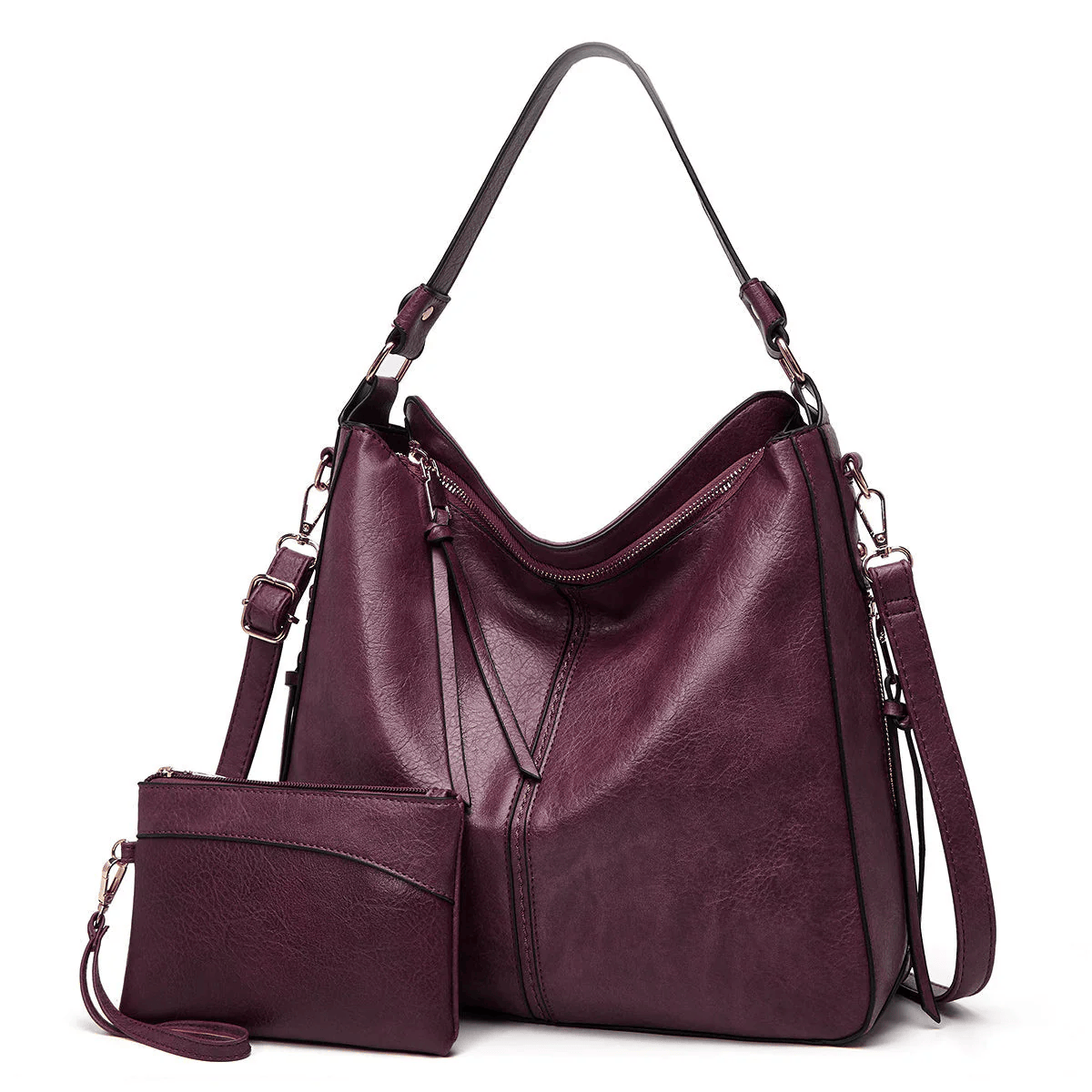 Étoile de Ville – Sac à main en cuir vintage classique