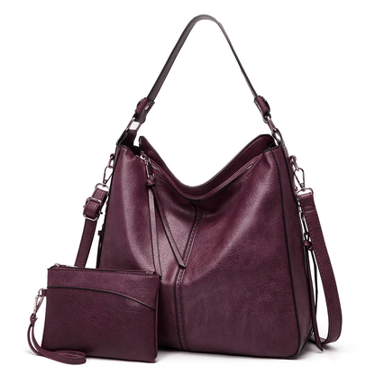 Étoile de Ville – Sac à main en cuir vintage classique
