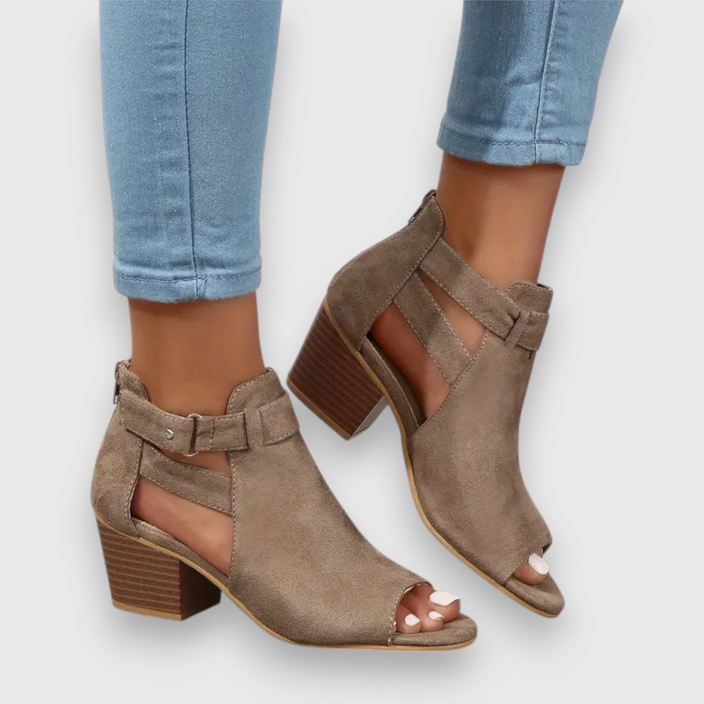 Nadine | Sandales à talons épais