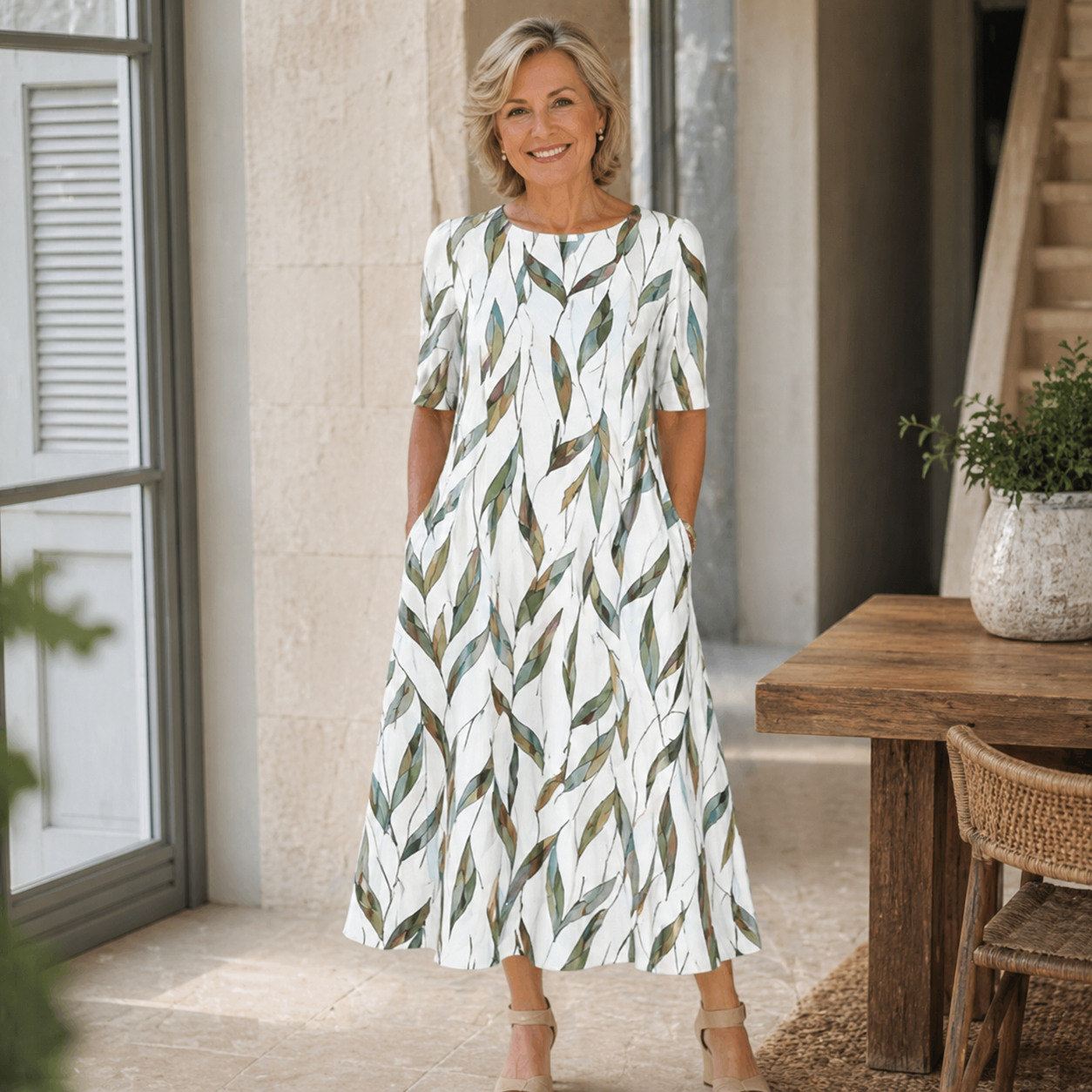 Sarah | Elegant Everyday Dress