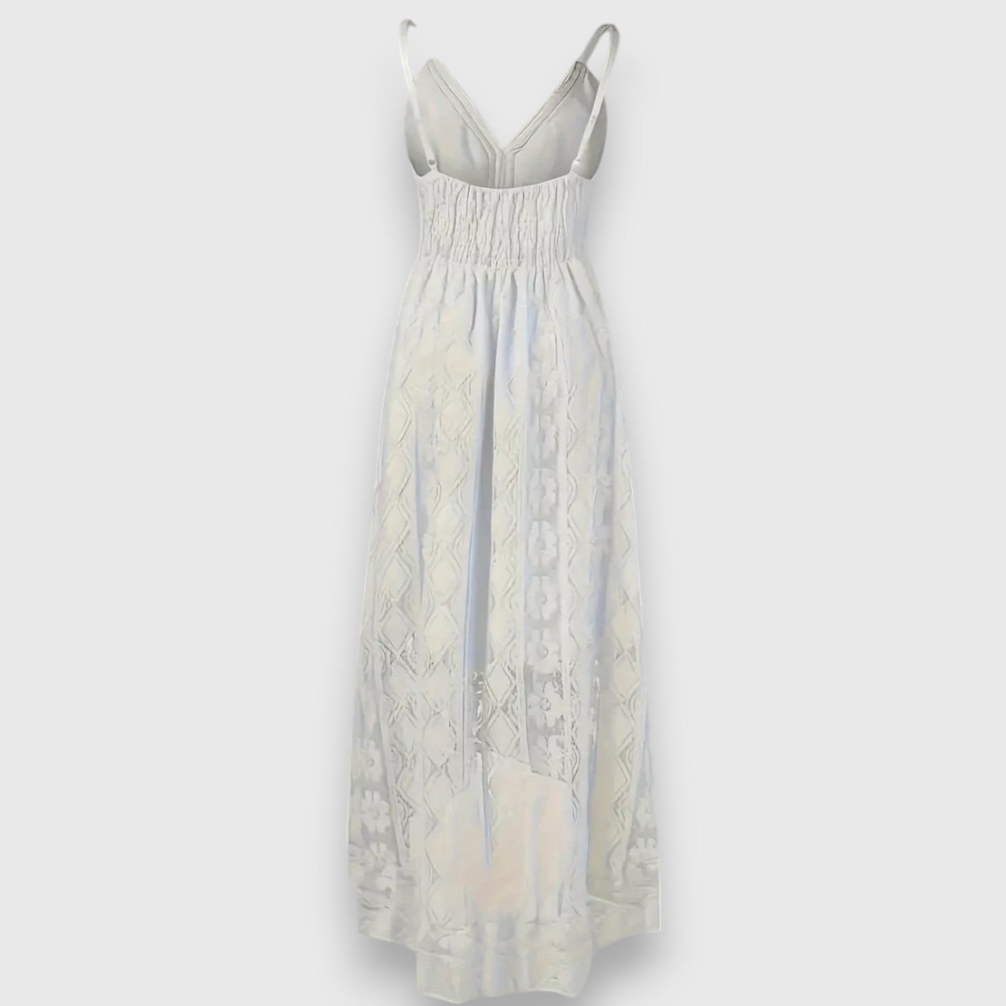 Fleur | Robe longue en dentelle bohème