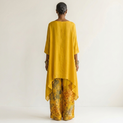 Ensemble Asymétrique Coton-Soie