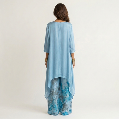 Ensemble Asymétrique Coton-Soie