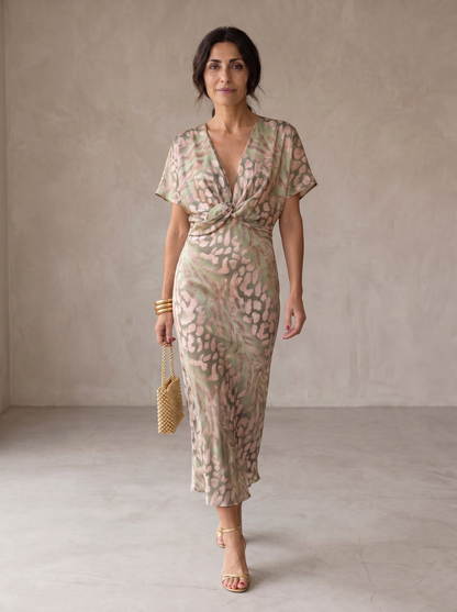 Antonella | Robe élégante en tissu léger et fluide