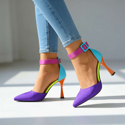 Jolene | Buckle Heels