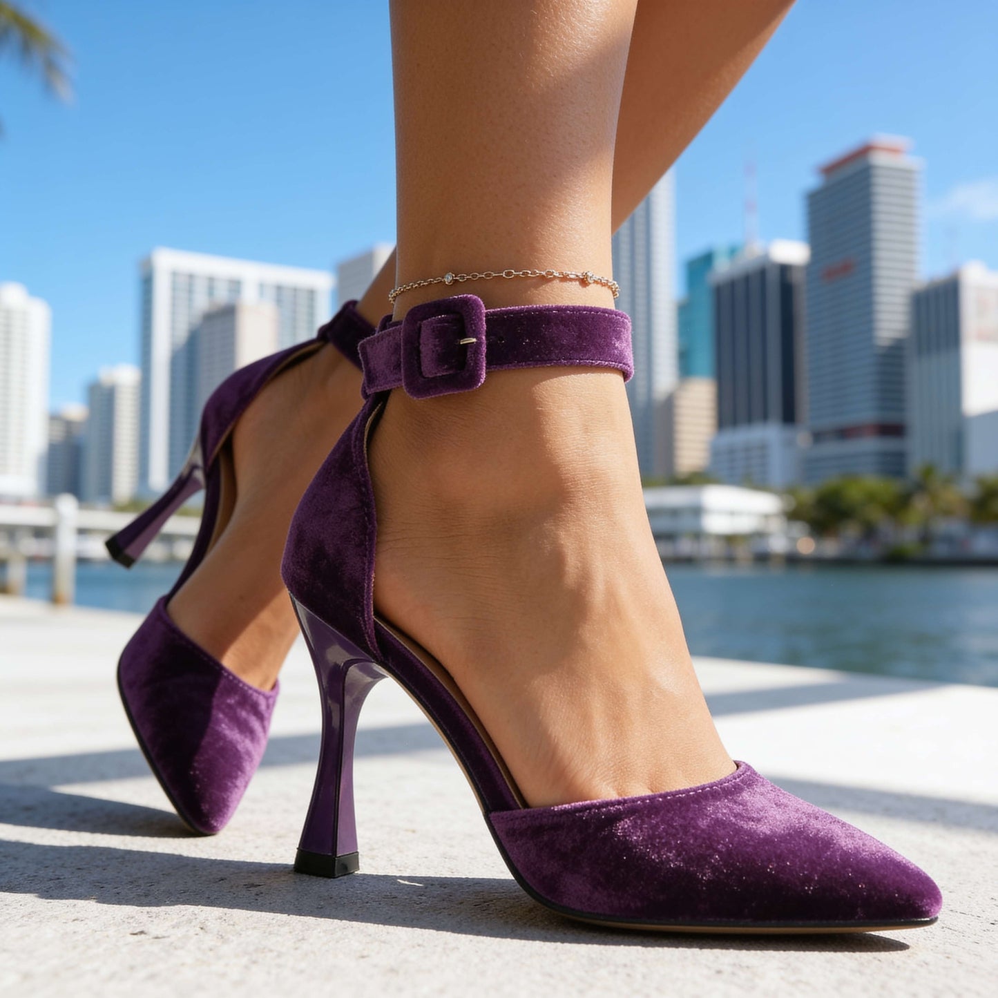 Jolene | Buckle Heels