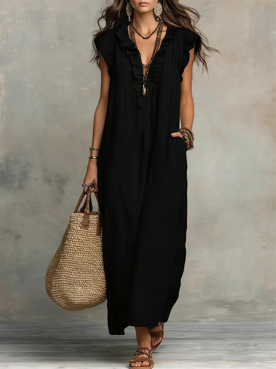 CAMELLIA™ - ROBE MAXI D'ÉTÉ ÉLÉGANTE