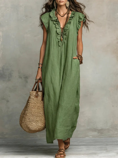 CAMELLIA™ - ROBE MAXI D'ÉTÉ ÉLÉGANTE