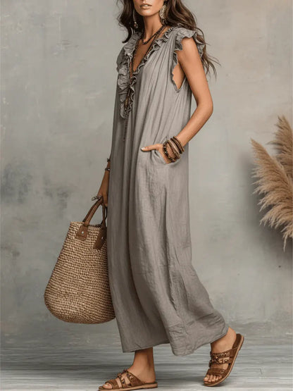 CAMELLIA™ - ROBE MAXI D'ÉTÉ ÉLÉGANTE