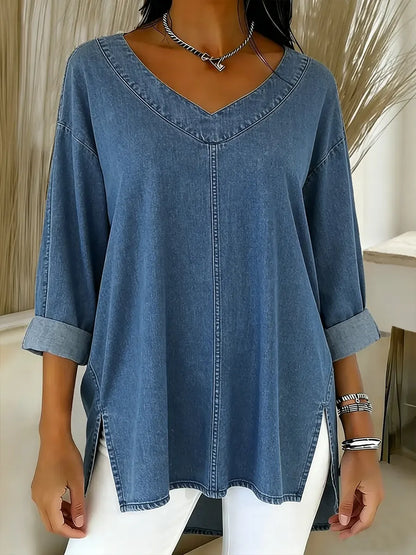 Jessica™ | Top à encolure en V