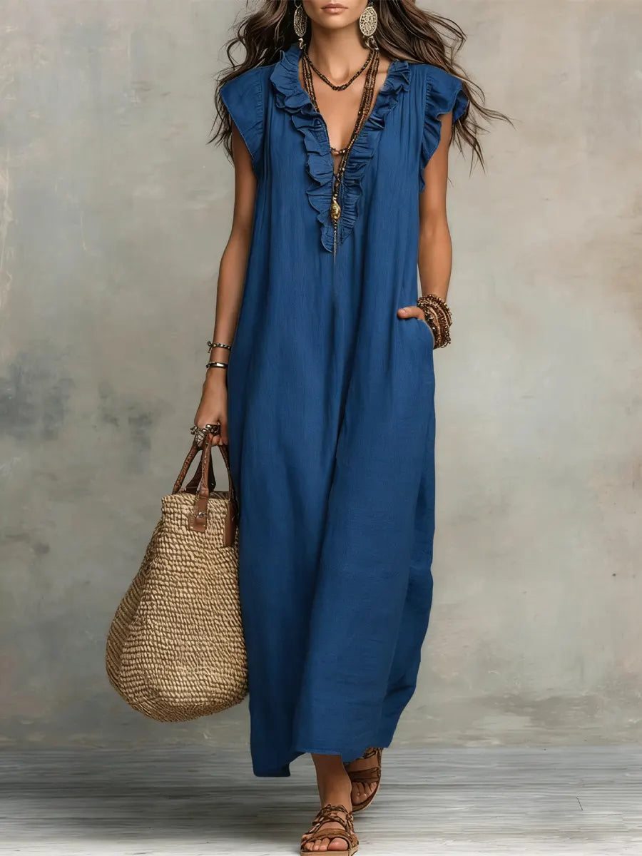 CAMELLIA™ - ROBE MAXI D'ÉTÉ ÉLÉGANTE