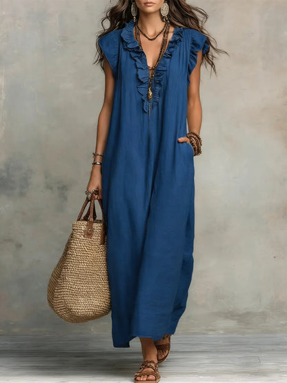 CAMELLIA™ - ROBE MAXI D'ÉTÉ ÉLÉGANTE