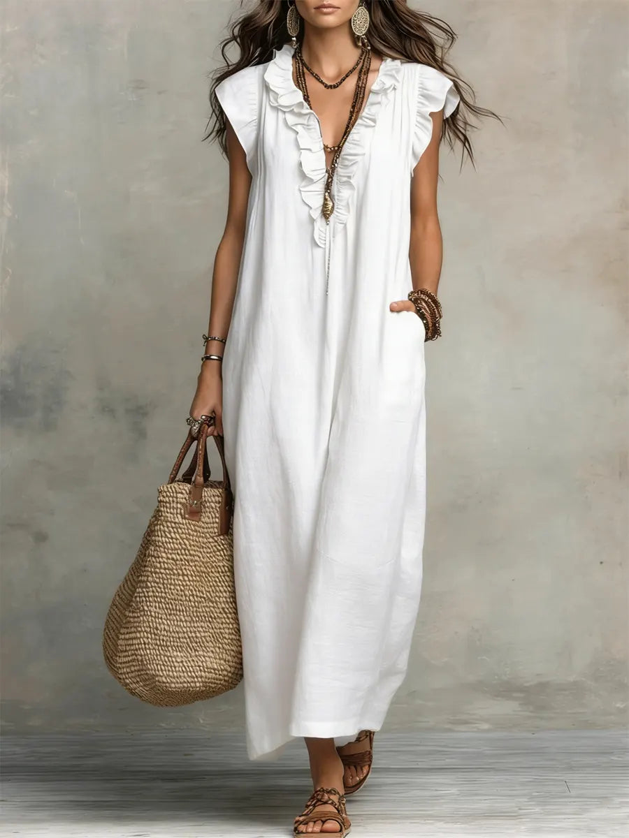 CAMELLIA™ - ROBE MAXI D'ÉTÉ ÉLÉGANTE