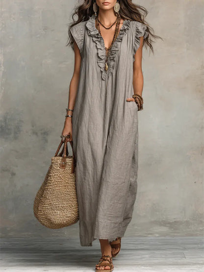 CAMELLIA™ - ROBE MAXI D'ÉTÉ ÉLÉGANTE