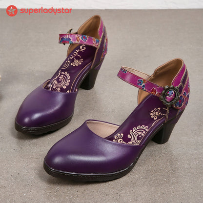 Handmade Vintage Closed-toe Versatile Sandals